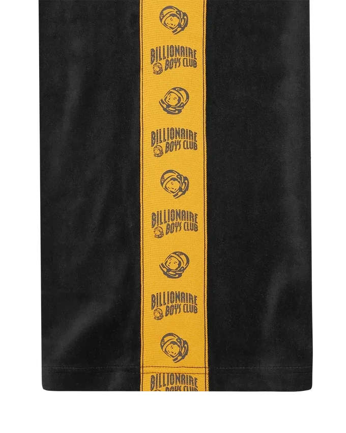 Small arch logo taped velour track pants Small arch logo taped velour track pants