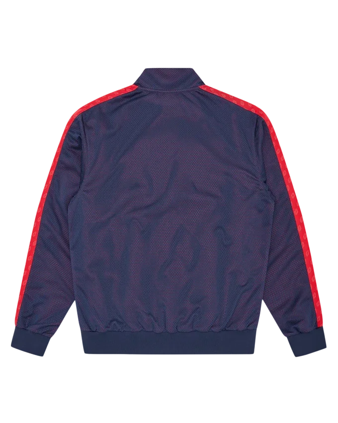 Soft serve layered mesh track top Soft serve layered mesh track top