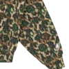 Womens camo zip through hood