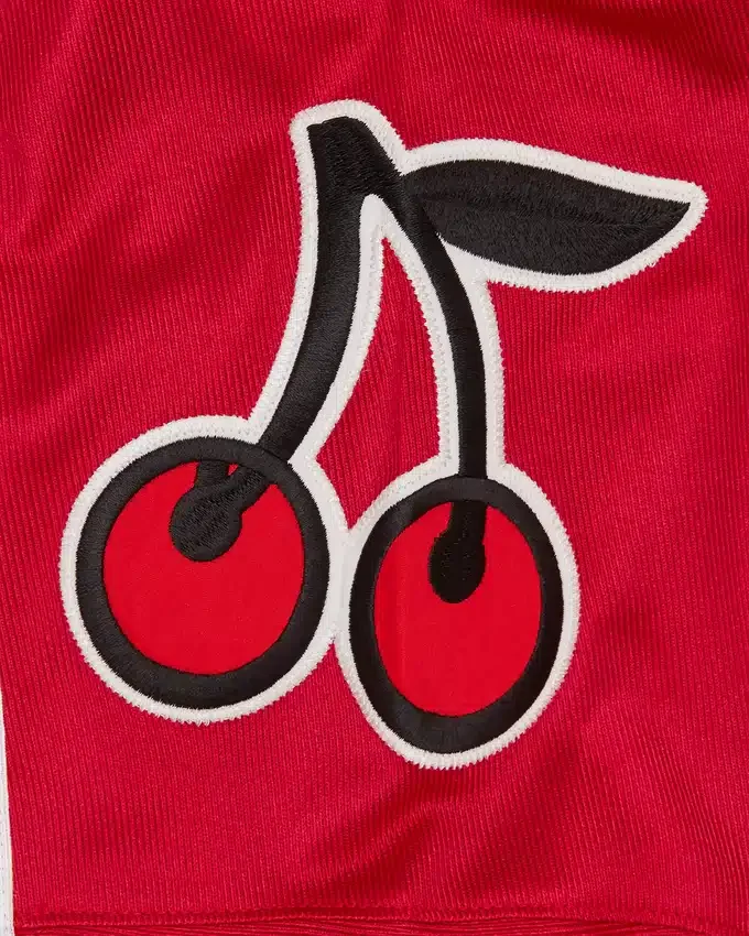 Womens cherry football jersey Womens cherry football jersey
