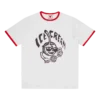 Womens cherry ringer t-shirt