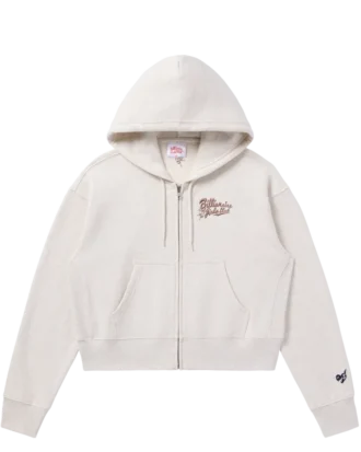 Womens classic bgc full zip hoodie