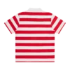 Womens popsicle striped polo shirt Womens popsicle striped polo shirt